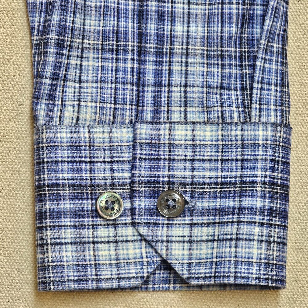 Bugatchi 8 Way Stretch Button Down M - image 6
